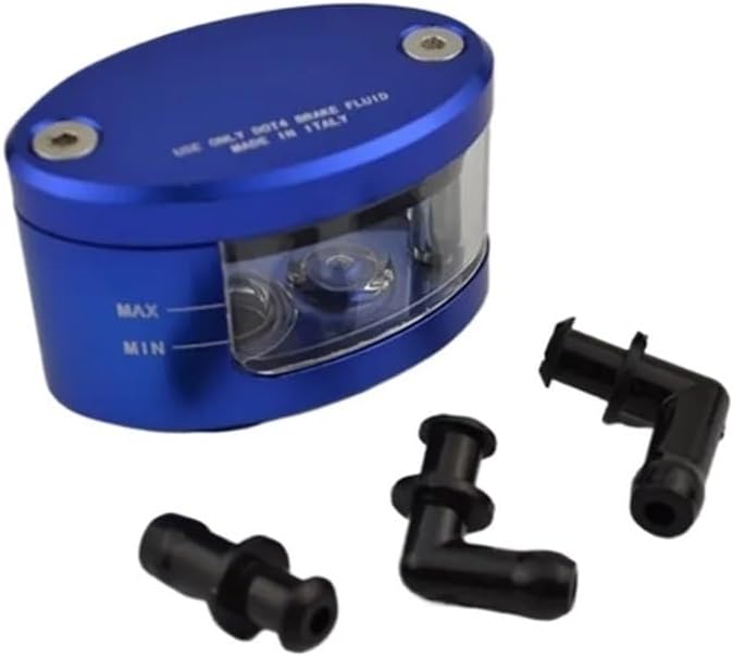 ブレーキ液リザーバーカバー オートバイフロントリアブレーキ液リザーバーキャップシリンダーカバーアルミヤマハ YZF R7 YZF-R 保護アクセサリー  CNC アルミ フロント リア ブレーキ フルード リザーバー カバー キャップ に適合するヤマハ YZF-R6 フロントブレーキ ... リザーバーアクセサリー オートバイ CNC アルミ フロント リア マスター シリンダー キャップ ブレーキ フルード リザーバー