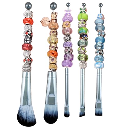 Juego de brochas de maquillaje, juego de herramientas de belleza, aplicadores cosméticos, insuperables, maravillosa idea de regalo, 54 g, para aplicación cosmética facial y ocular