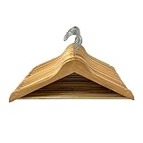 Home Wishes Clothes Hangers Wooden Hangers Ideal for Everyday Use(30 Pack)