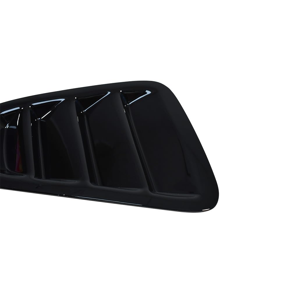 Inserti per luci posteriori con aeratori compatibili con Fiat 500 Abarth 595 695, ventola in ABS effetto carbonio, rivestimento per luci posteriori e pannello decorativo per esterni, accessori per