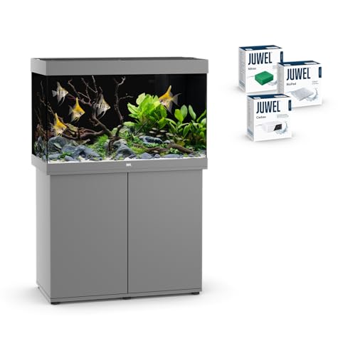 JUWEL Aquarium Rio 290 Kombination Grau Premium-Bundle