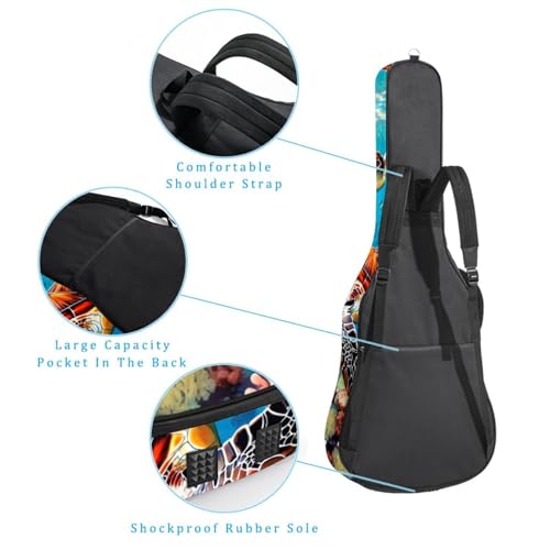 Sac pour guitare avec couche de protection pour éviter les rayures - 3