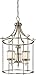 Kichler 43139AP Tallie Chandelier, Antique Pewter