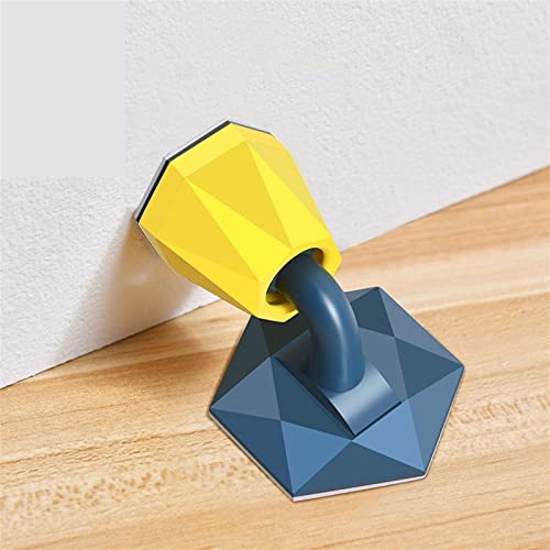 Tope de puerta de silicona autoadhesivo con succión mejorada para sujeción de puertas de interior 7