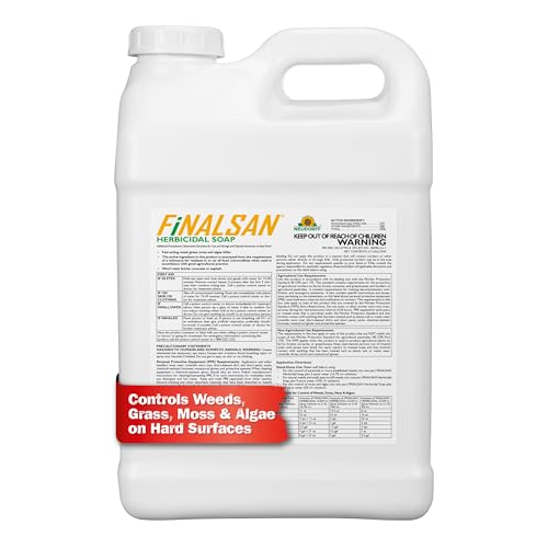 Finalsan Total Vegetation and Weed Killer Concentrate 2.5 Gallon for Weed Grass Moss & Algae on Hard Surface | Herbicidal Soap Covers up to 10 000 Square Feet & Makes up to 15 Gallons of RTU Spray