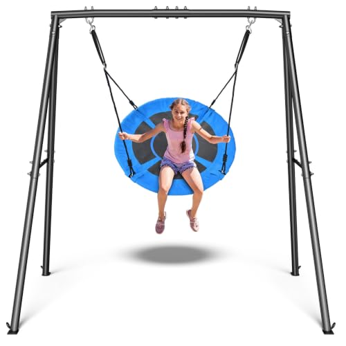 Best 10 saucer swing with stand for adults Review
