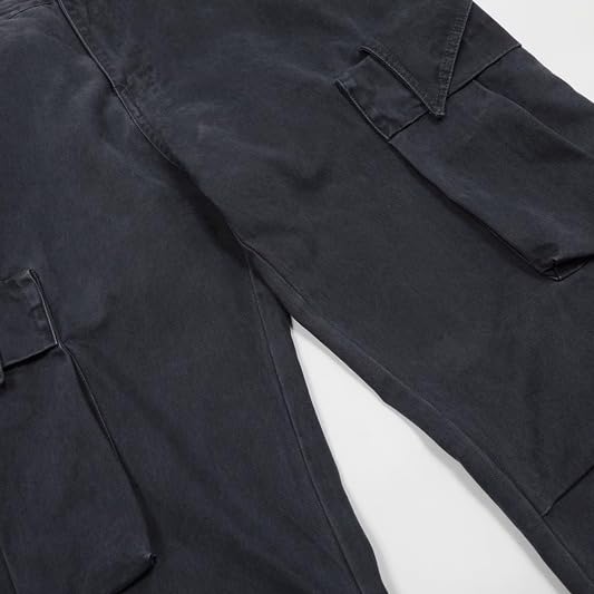 Men's Pants Spring Fall American Multi-Pocket Loose Casual Cargo Trouser for Men4