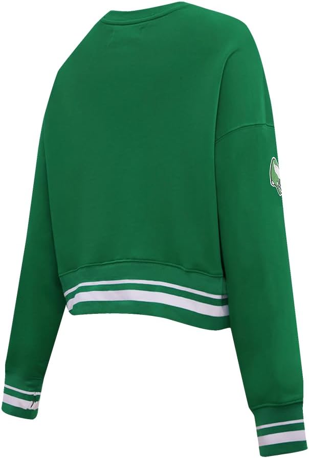 Pro Standard Womens NFL Retro Classics Brushed Back French Terry Crewneck Sweatshirt - Image 5