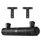 KEMIMOTO UTV Soundbar SxS Altoparlanti X3 Audio Sound Bar System con 2 tweeter e 4 subwoofer impermeabile Bluetooth compatibile ingresso AUX porta USB 500 W 28 pollici Outdoor Marine Soundbar