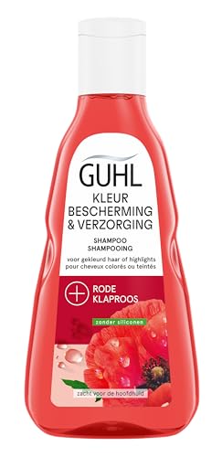 Guhl Kleurbehoud & Verzorging Shampoo Met Acai, Cranberry en Olie - Voor Gekleurd Haar of Highlights - 250 Milliliter