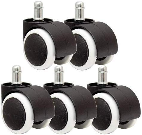 Image of Breewell New Imported Castor Pin Type Revolving Chair Wheel Pack Off 5PCS
