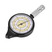 DAUERHAFT Leichtes Kartenmessgerät Berechnen Sie schnell den verschleißfesten Kartenmessbereich . Langlebig für Aktivitäten im Freien mit Kunststoffschale