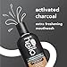 Hello Activated Charcoal Extra Freshening Mouthwash, Natural Fresh Mint and Coconut Oil, Fluoride Free, Alcohol Free, Vegan, SLS Free and Gluten Free, 16 Fl Oz (Pack of 3)