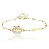 Matériaux de haute qualité et fait à la main : le bracelet Vierge Marie a été fabriqué en argent sterling 925, ce qui le rend résistant à la casse, au ternissement et à la décoloration. Sans nickel, sans plomb, sans cadmium et respectueux de la peau, adapté à une utilisation à long terme