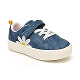 Carter's girls Petra Sneaker, Blue, 5 Toddler US