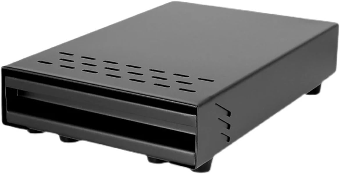 MeLphi Coffee Grounds Box Drawer Type Residue Knock Removable Barrel bar Supplies Grinding Container Coffee Set White(Black)