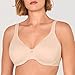DELIMIRA Women's Minimizer Bra Plus Size Underwire Smooth Full Coverage Seamless Bras Beige 42F