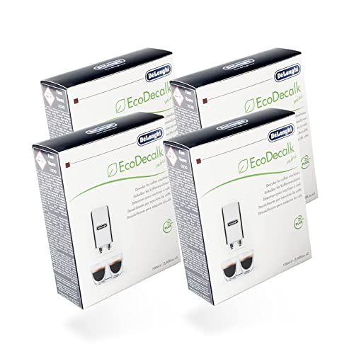 Détartrant Naturel DeLonghi Nokalk Pour Machines Ã€ Café (pack de 4 lot de 2 x100ml)