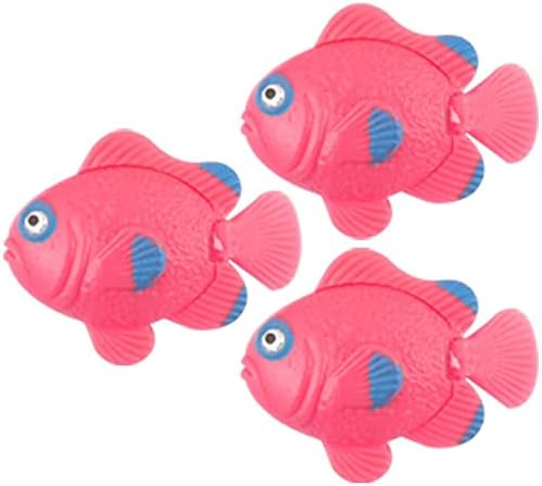 Amazon Co Jp Euisdanaa 3ピースプラスチック水族館人工熱帯魚の装飾 青 ピンク Decoracion De Peces Tropicales Artificiales Para Acuario De Plastico De 3 Piezas Azul Rosa Diy Tools Garden