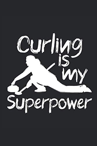 Curling is my Superpower | notebook with 120 pages lined, notebook lined, notebook ruled: Notebook, drawing book, 120 pages softcover (6x9 inch) image 2