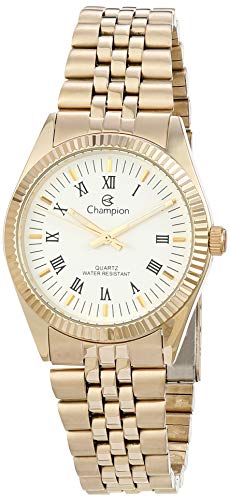 Kit Relógio Feminino Champion + semi-joia, CH24777W