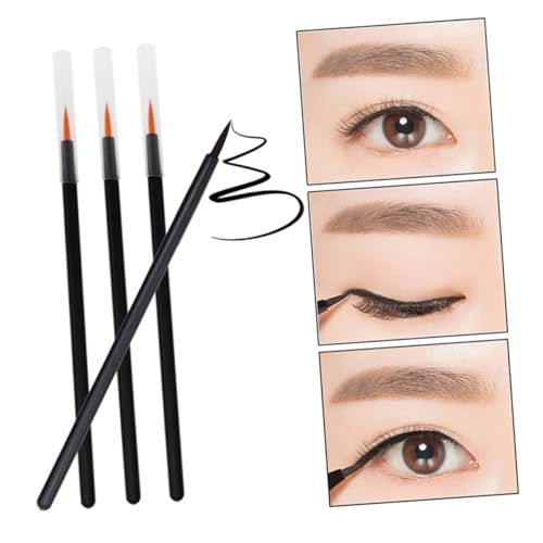 Generic Professional Eyeliner Brush Kit 50pcs Slim Wands for Eye Makeup Versatile for Lip Liner Women's Makeup Tool
