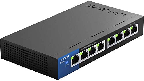 image for Linksys SE3008: 8-Port Gigabit Ethernet Unmanaged Switch, Computer Net