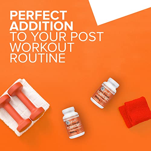 image for Qunol Turmeric Curcumin Capsules, 1500mg Extra Strength Supplement, Pa