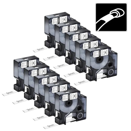 Évitez les erreurs de câblage grâce aux gaines NineLeaf 18053 pour Dymo Rhino 6000