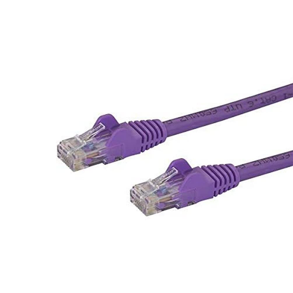 Purple Startech.com Cat5e Ethernet Patch Cable With Snagless Rj45 Connectors - 7 M