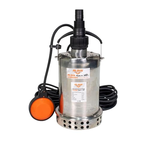 RURIS POWER FOR NATURE QDS550D - Pompe Submersible Aqua 30 -Eaux Clairs - 550W Avec Flotteur Débit 8,5m3/h - Décharge 7,5m-Cuivre Ruris