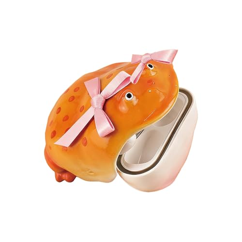 HAMACOD AirPods 4 (��4����) �P�[�X �J�o�[ ���킢�� �J�G�� �f�U�C�� 3D ���� ���� �A�N�Z�T���[ �S�ʕی� �d���V�F�� �ϏՌ� ������� ���j�[�N �M�t�g [AirPods Pro/Pro2/3/4/1/2�Ή�] �����݃J���[A