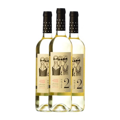 La Val Más que Dos Rías Baixas 75 cl Vino blanco (Caja de 3 Botellas de 75 cl)