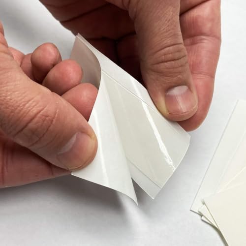 Pro Tapes Uglu U 1" X 3" Adhesive Adheisive Strip, Clear, UGLU900, U-GL (Pack of 6)