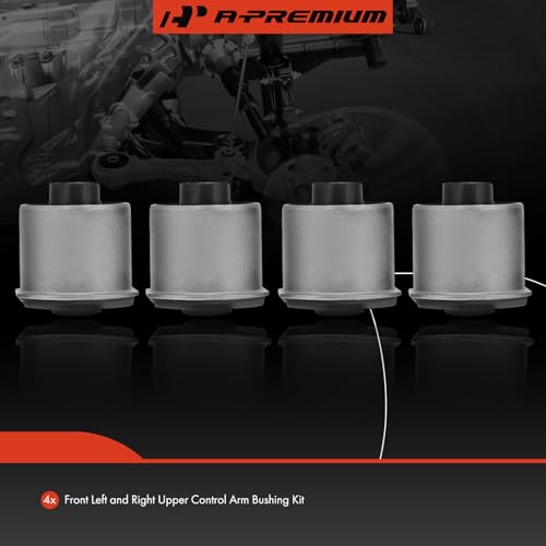 A-Premium Set of 4, Front Upper Control Arm Bushing Kit, Compatible with Dodge Charger 2007-2019, Challenger 2017-2019, Magnum 2005-2008 & Chrysler 300 2005-2019 - Thumbnail 3