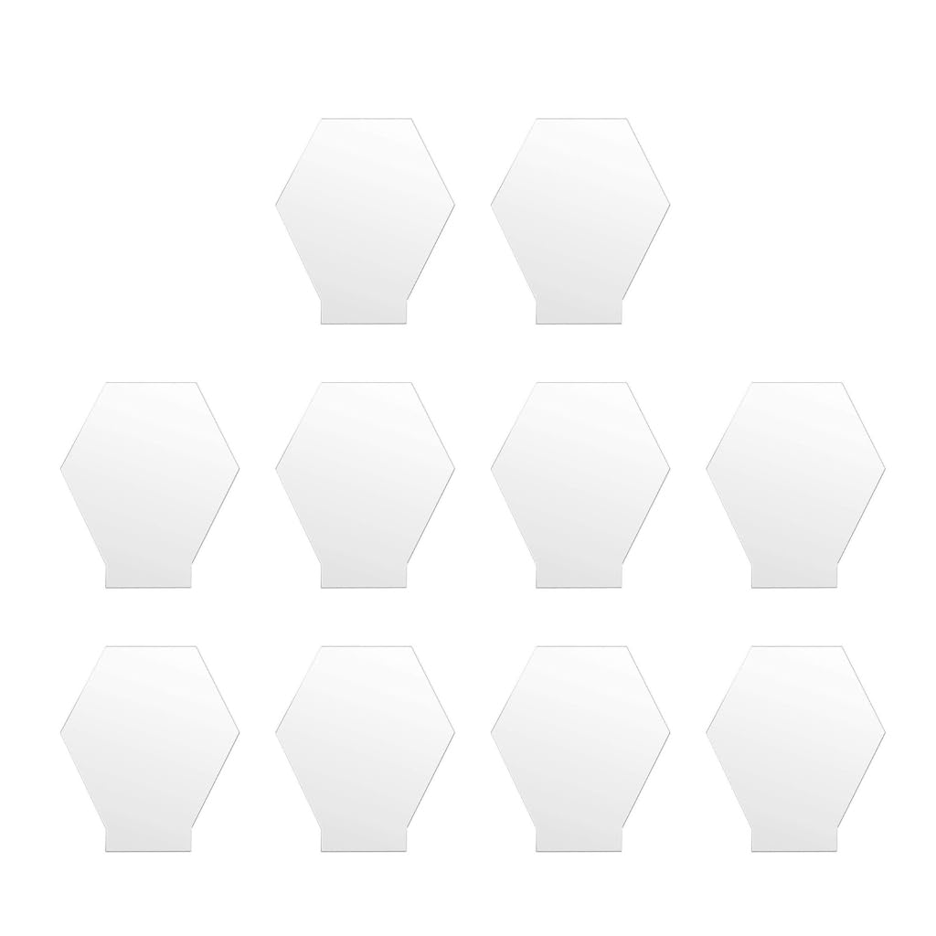 Feuilles acryliques transparentes plaque plexiglas pour décoration artisanale et socle LED