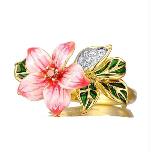 Anneaux ring retro geometric bague ajustable pour exprimer votre style - 2