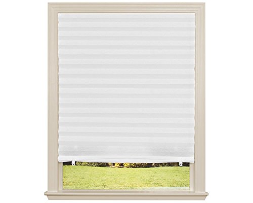 Original Light Filtering Pleated Paper Shade White, 48” x 90”, 4-Pack