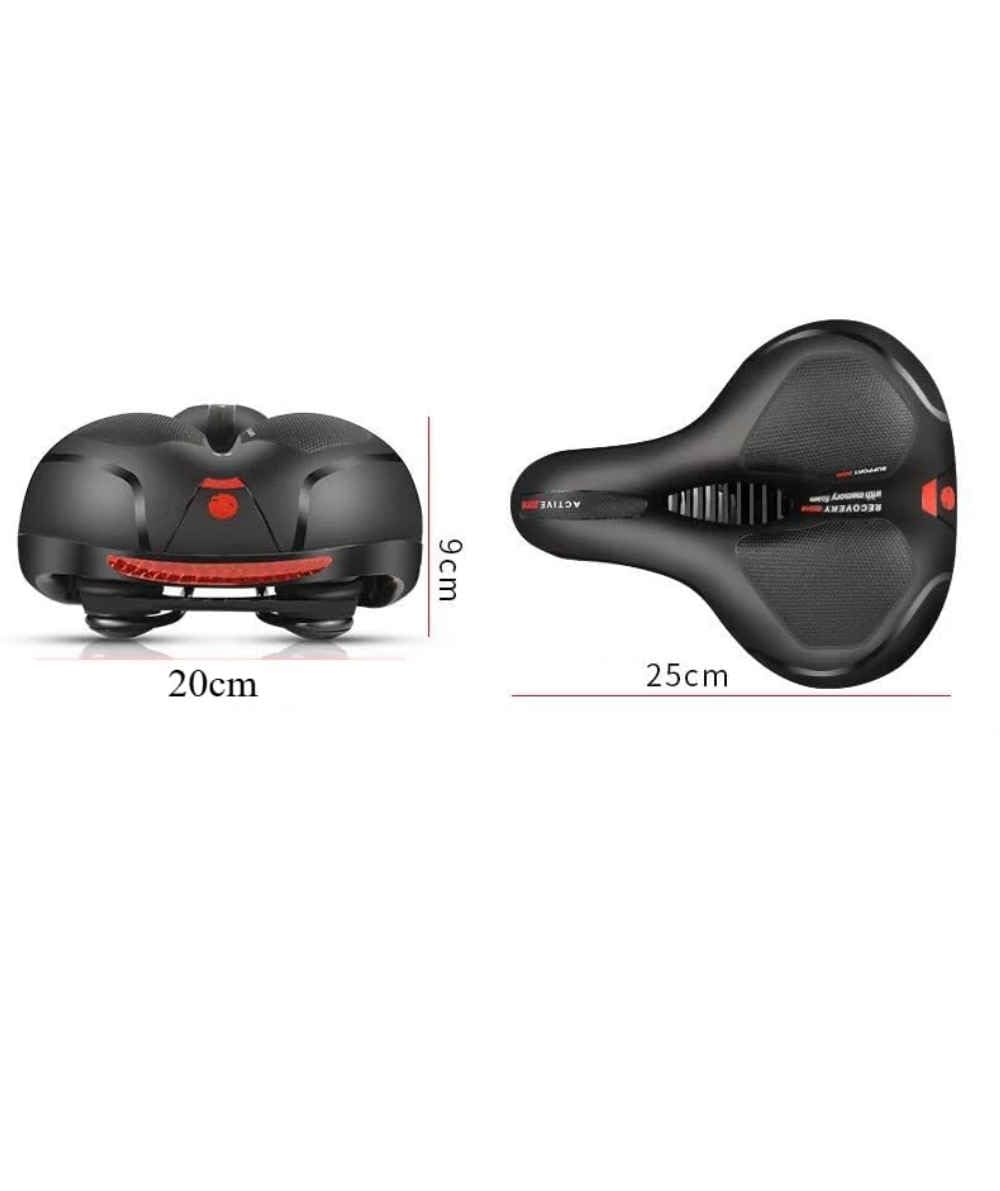 Sella per Bici per Trek Madone (H2) 2.3 2013 | Comoda Imbottitura In Memory Foam Sedile Largo Ergonomico Foro Ventilazione Ammortizzatore Accessori Ricambio