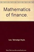 Mathematics of finance. B0006DAEKW Book Cover