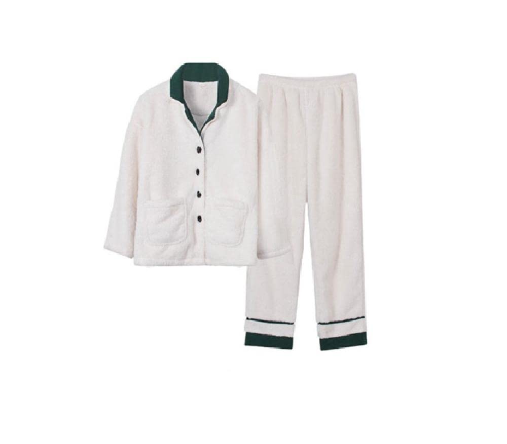 Pyjama en flanelle grande taille pour femme : vêtement de nuit d'hiver