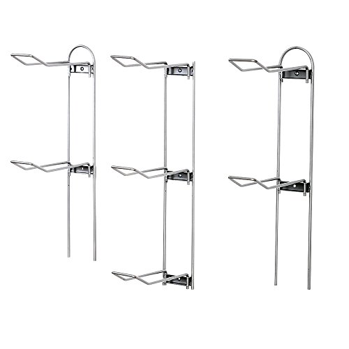 Knape & Vogt John Sterling Sports Rack For Garage, 7-Ball Capacity, Silver #TOP2