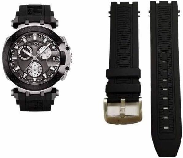 Silicone Watch Strap For For Tissot T-Race T115 Series Model Bracelet