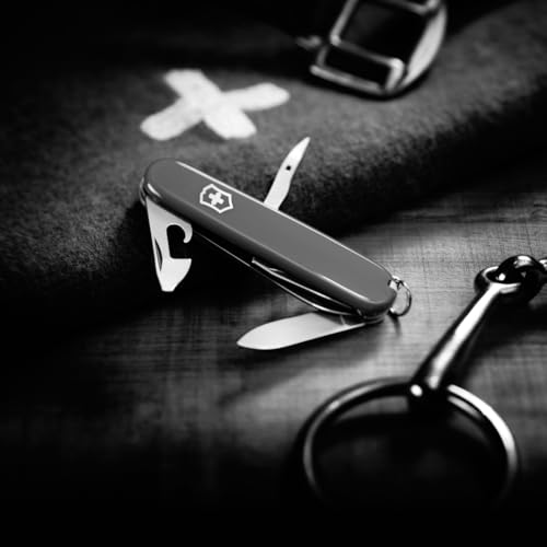 Victorinox Spartan Swiss Army Knife, 12 Functions, Swiss Made Pocket Knife with Corkscrew, Can Opener and Screwdriver - Black by Victorinox - Image 2
