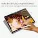 MEGOO Glas-Displayschutzfolie für Surface Go 4/Surface Go 3/Go 2 10,5 Zoll, gehärtetes Glas, einfache Installation, kratzfest (präzise Aussparungen und funktioniert mit Oberflächenstift)
