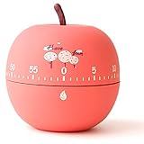 Wirtschaftlich und umweltfreundlich: Der schöne mechanische Timer hat einen Zeitbereich von 1 bis 60 Minuten. Mechanische Zeitgeberprodukte, keine Batterie, wirtschaftlich und praktisch. (Nicht über die Nullskala hinaus drehen.)