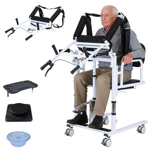 Hydraulic Patient Lift Chair with Adjustable Height