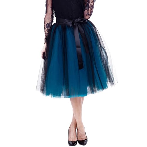 Jupe en Tulle Femme et Fille : Jupon Jupe Princesse A-Ligne pour Déguisement Carnaval