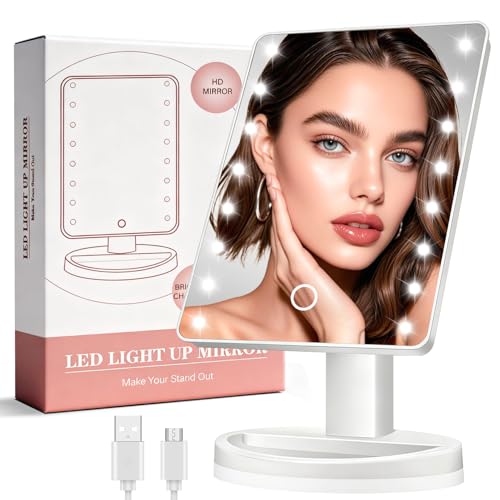 KOOKIN Lighted Vanity Makeup Mirror 16...