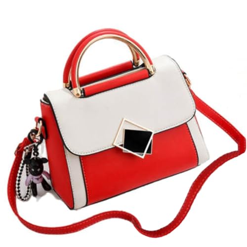 Trendy Top Handle Shoulder Bag For Women Stylish Satchel Purse Modern Leather Handbag Tote crossbody Bag For Women